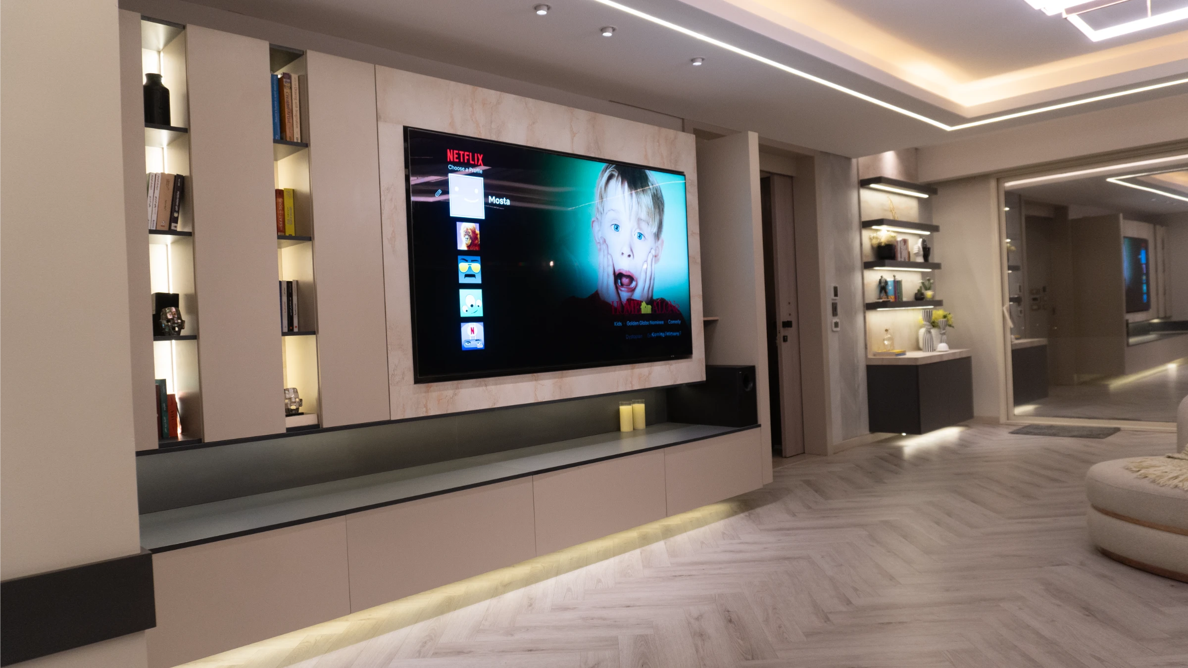 Modern TV Wall